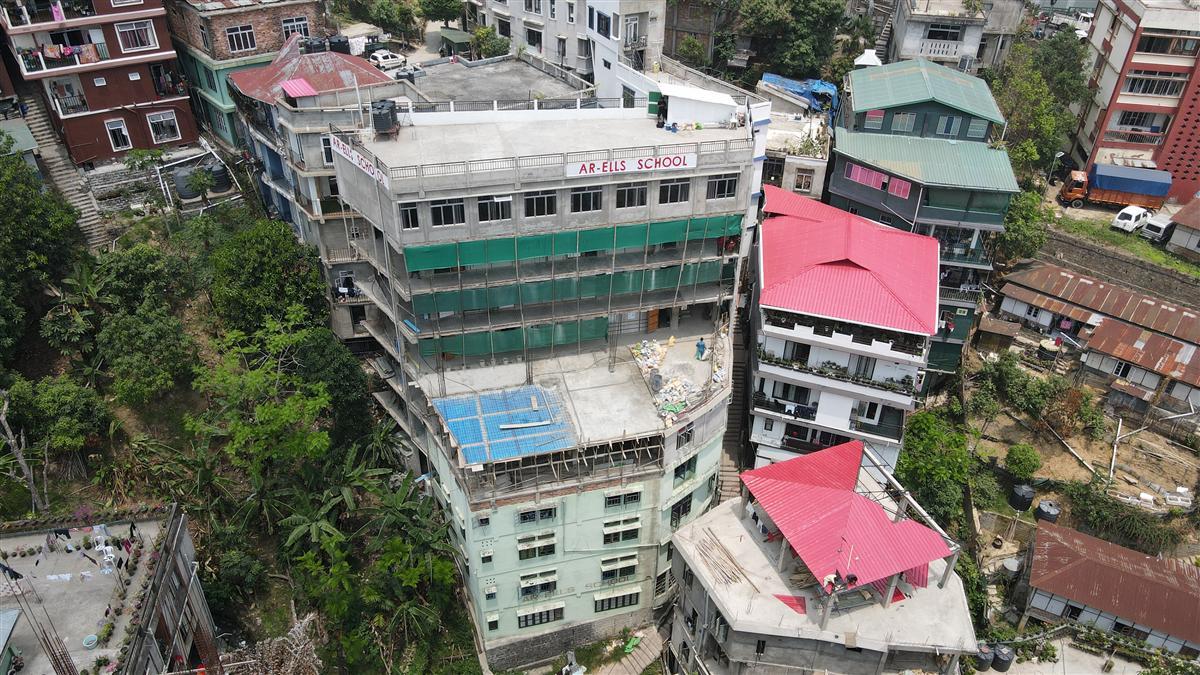 Drone Shot - Main Campus View