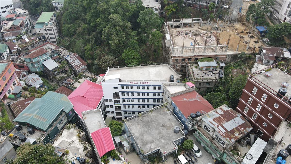 Hostel and Admin Blocks